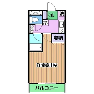 ピアホープ【2階】の間取り