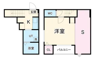 ロレイアム【1階】の間取り