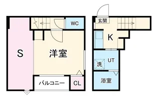 ロレイアム【1階】の間取り