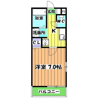 クライン・プラッツ【101号室】の間取り