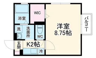 リュネットM【2階】の間取り