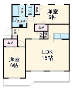 プレジール藤が丘【3階】の間取り