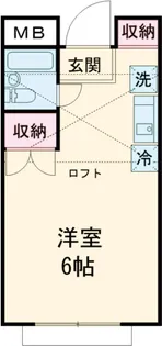 エルム高幡 B棟【3階】の間取り