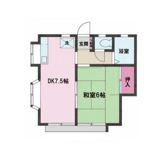 ウイング瀬沼【2階】の間取り