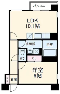 パラシオ【2階】の間取り