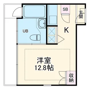 a・cube【6階】の間取り