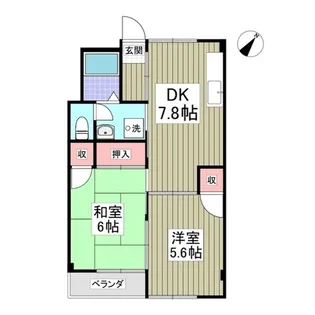 パークサイド佐藤【3階】の間取り