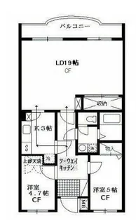 STAGE21A棟【2階】の間取り