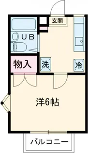 シャンシャインA【1階】の間取り