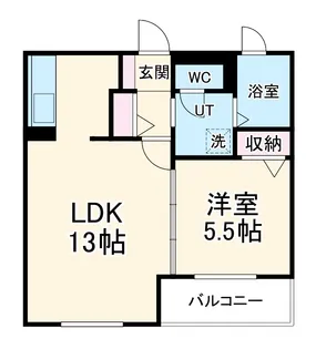 アティランス【2階】の間取り