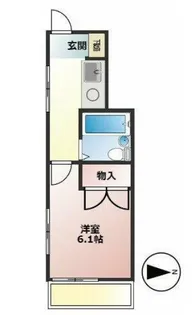 柴崎ハイツ【1階】の間取り