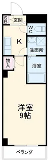 メゾン・ド・シエル【4階】の間取り