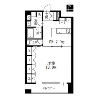 セントレイクセレブ代官町【12階】の間取り