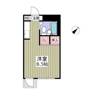 宮前ビル【4階】の間取り