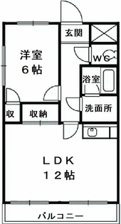 エクスクリエ上脇【5階】の間取り