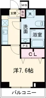 HY’s 中村橋【4階】の間取り