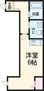 リバージュ千住大橋【3階】の間取り