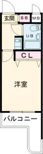 セルベコート下高井戸【1階】の間取り