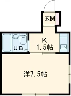 山下ビル【4階】の間取り