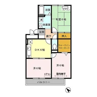 シャネルI&S【1階】の間取り