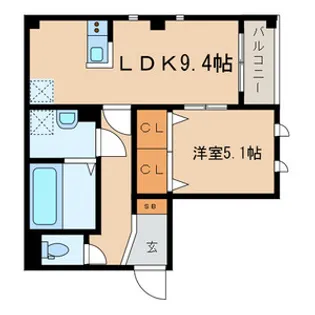 Portofino【2階】の間取り