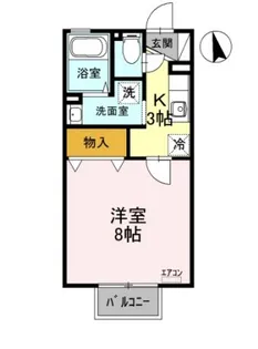 グランドソレイユ【1階】の間取り