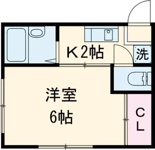 ドミールおくさわ【1階】の間取り