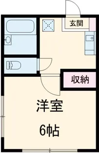 ヘーベルメゾン桂香【2階】の間取り