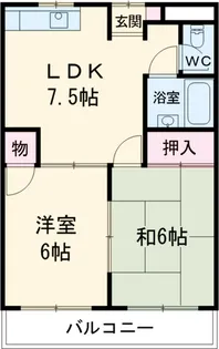 四季の里高蔵寺館【3階】の間取り