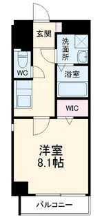 ロッソ ぺレンネ【2階】の間取り