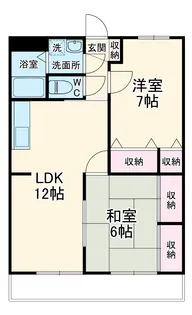 アドバンス【2階】の間取り