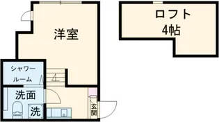 レジデンスY・M【2階】の間取り