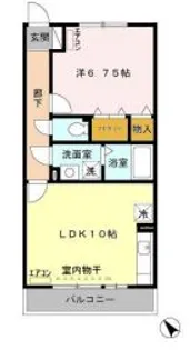 ルクソール【2階】の間取り