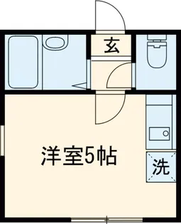 メゾン ド スリール【1階】の間取り
