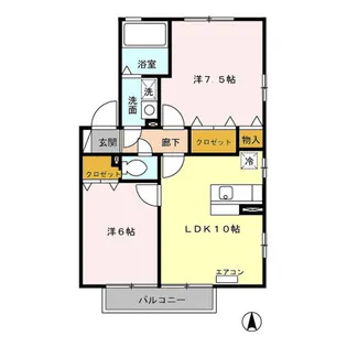 spring−court【2階】の間取り