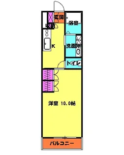 グラシアス【1階】の間取り