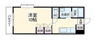 グラシアス【1階】の間取り