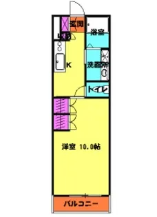 グラシアス【2階】の間取り