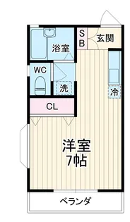 ドミトリー【2階】の間取り
