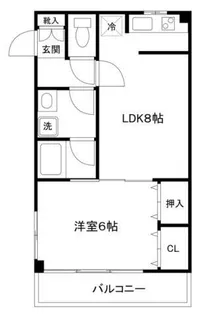 ワコーレ千住A棟【1階】の間取り