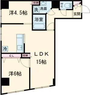 パールハイツ笹塚【7階】の間取り