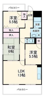第3光ハイツ【1階】の間取り