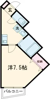 アルビオン田端【4階】の間取り