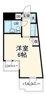 DOM登戸【3階】の間取り
