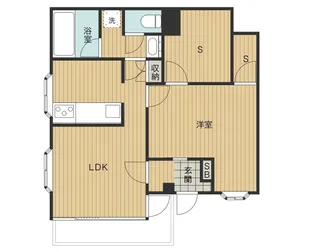 パークフロントA【1階】の間取り