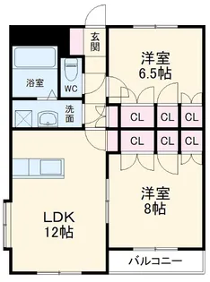 エクセレンスⅡ【1階】の間取り