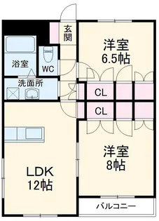 エクセレンスⅡ【3階】の間取り