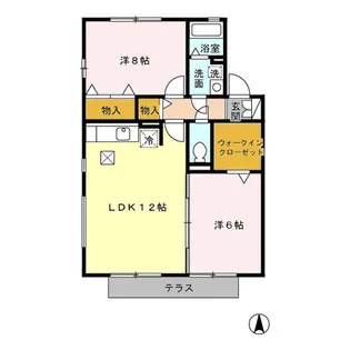 プレミール【1階】の間取り