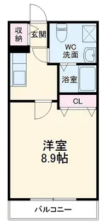 アリエス【2階】の間取り