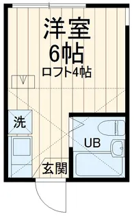 ユナイト上大岡アルフェッタの杜【1階】の間取り
